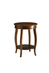 ACME Aberta Side Table in Walnut 82789