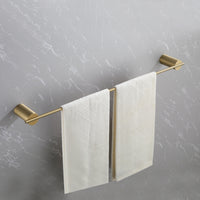 4 Piece Stainless Steel Bathroom Towel Rack Set Wall Mount