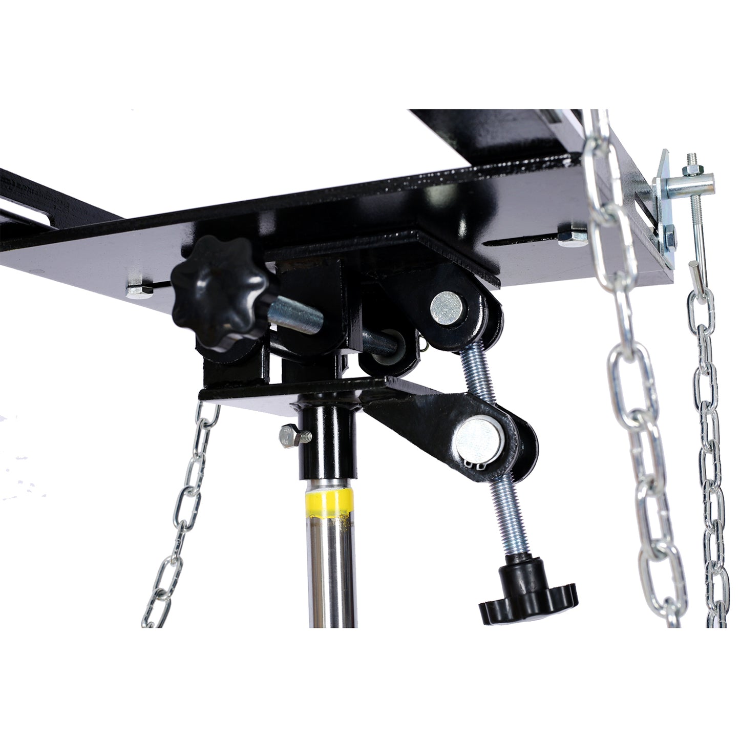 1660lbs Transmission Jacks Quick Lift Dual Spring , Hydraulic Transmission Jack 2 Stage Hydraulic w/ 360° for car lift 0.75 Ton