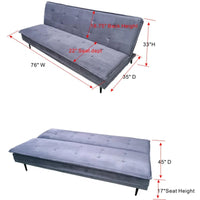 Gyuri 76'' Upholstered Sofa