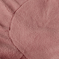 Mead Shearling 5 Ft. Bean Bag, Lavender Pink