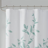 Burnout Printed Shower Curtain