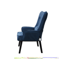 Accent chair TV Chair Living room Chair with ottoman,Modern Vanity Chair with Arms Upholstered Tall Back Desk Chair for  Bedroom