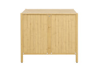 Bamboo 2 door cabinet, Buffet Sideboard Storage Cabinet, Buffet Server Console Table, Accent Cabinet, for Dining Room, Living Room, Kitchen, Hallway