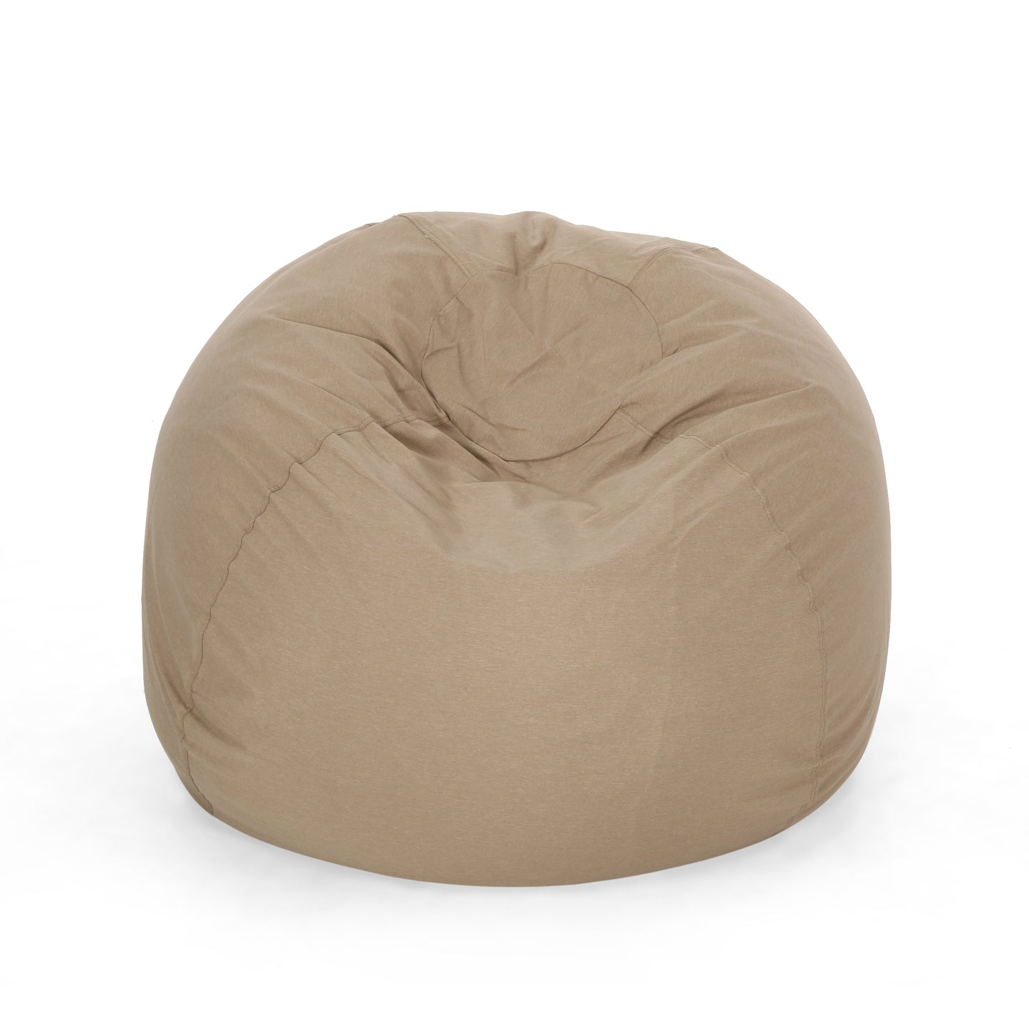 Kimiko Indoor/Outdoor Water Resistant Fabric 4.5 Foot Round Bean Bag, Tuscany