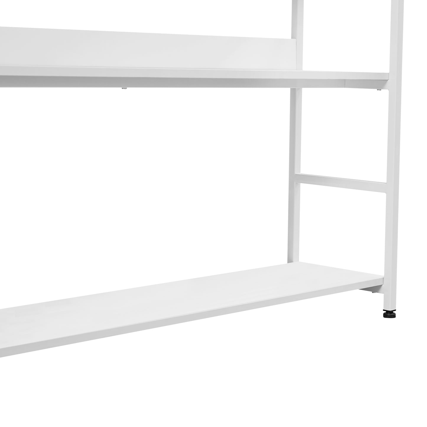 [VIDEO] 5-Tier Home Office Bookcase Open Bookshelf Storage Large 5 Shelf Bookshelf Furniture with Metal Frame, White