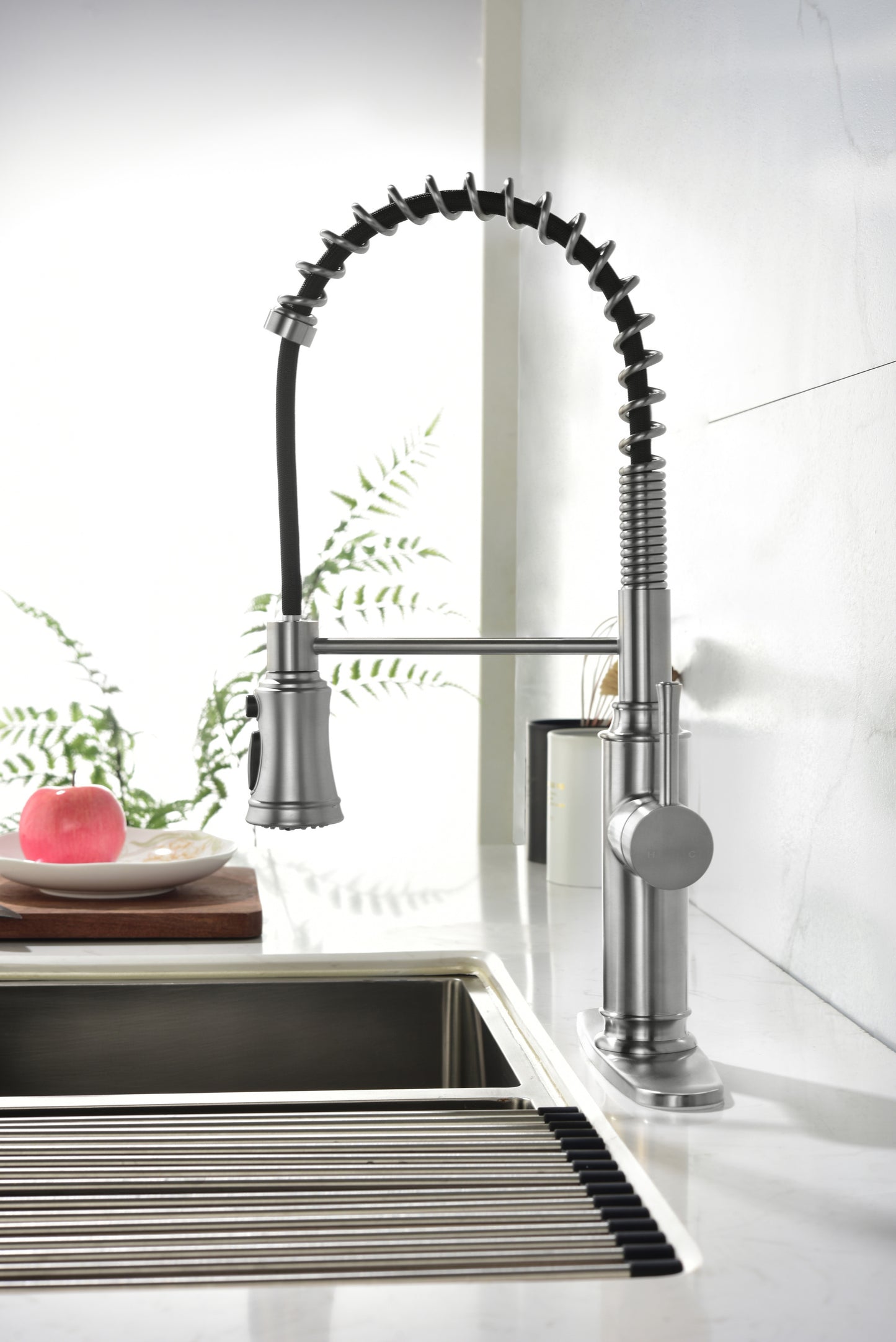 Touch Kitchen Faucet with Pull Down Sprayer Commercial Kitchen Faucet with Dual Function Pull-Down