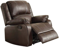 ACME Zuriel Rocker Recliner (Motion) in Brown PU 52282