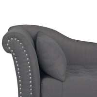 CHAISE LOUNGE in Slate Black