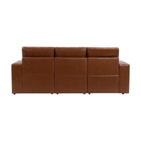 Blanca 87" wide Sofa-BROWN