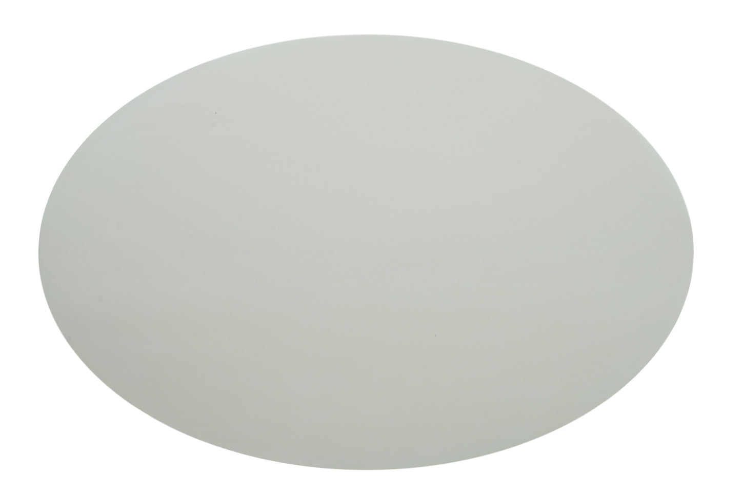 Premium Oval White Wooden Coffee Table