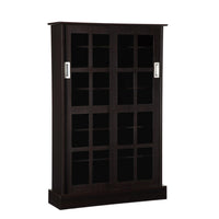 Cabinet- Atlantic Windowpane Media 576/Espresso