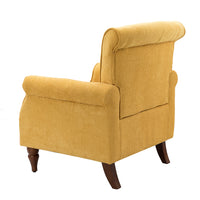 Galatea Armchair-MUSTARD