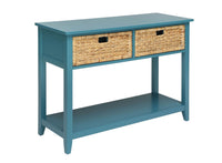 ACME Flavius Console Table in Teal 90266