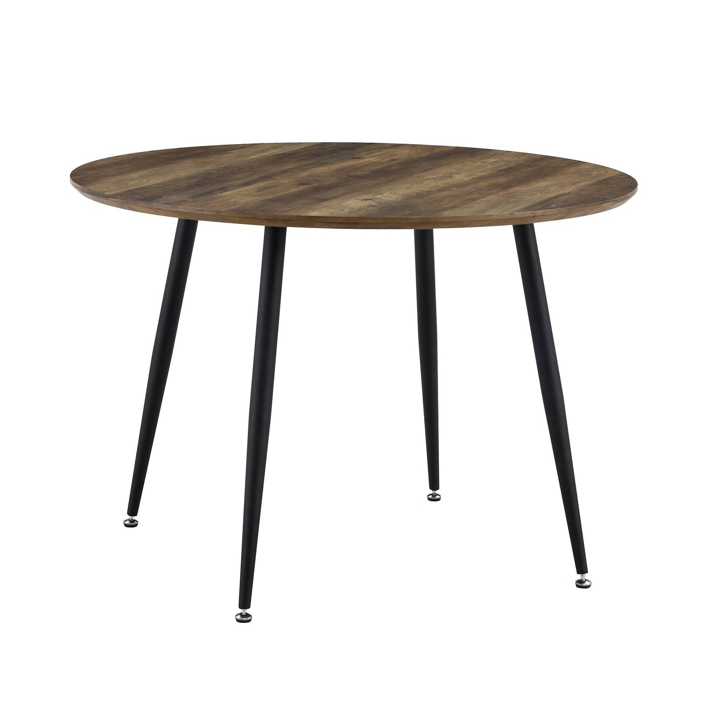 Diameter 44.8 inch MDF Modern simplicity roundI Imitation wood grain  dining table.Applicable 6-8 persons to dining room and meeting room.F-1164-WOOD