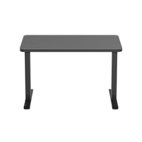 Glass tabletop standing desk
Black