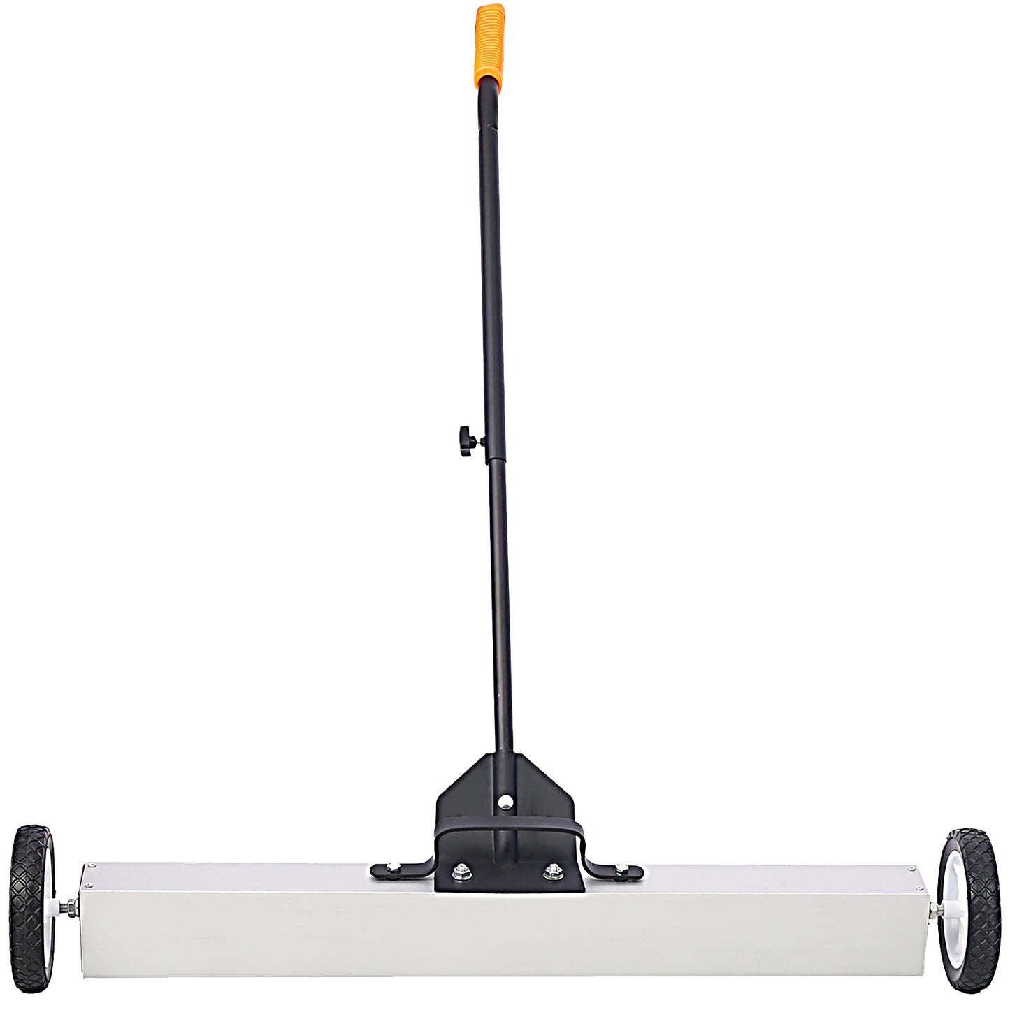 36"  Rolling Magnetic Pick-Up Sweeper, Heavy Duty Push-Type with Release, for Nails Needles Screws Collection,30 Pound Capacity