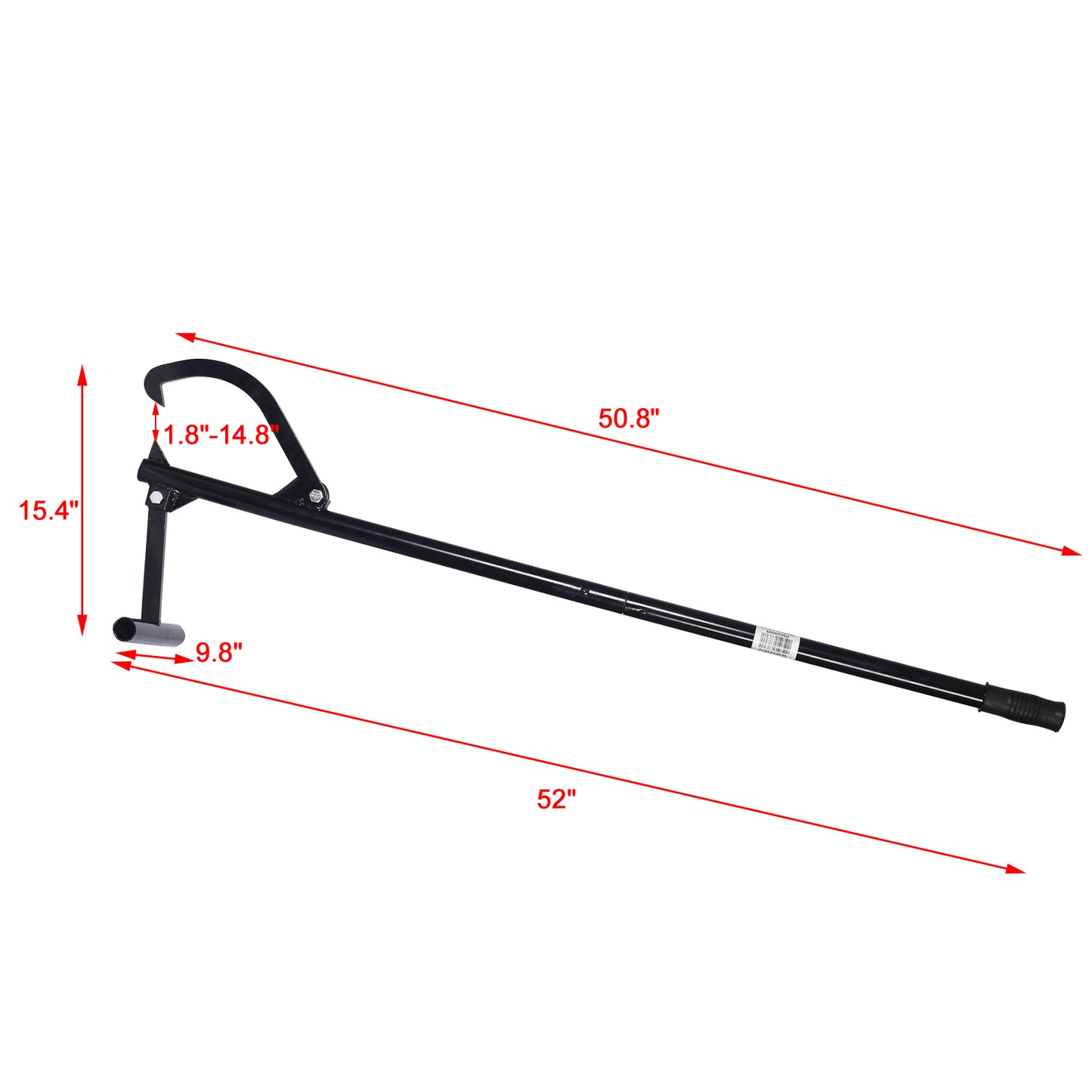 Metal TimberJack Triple Thick Log Lifter  Heavy-Duty Log Jack 48"