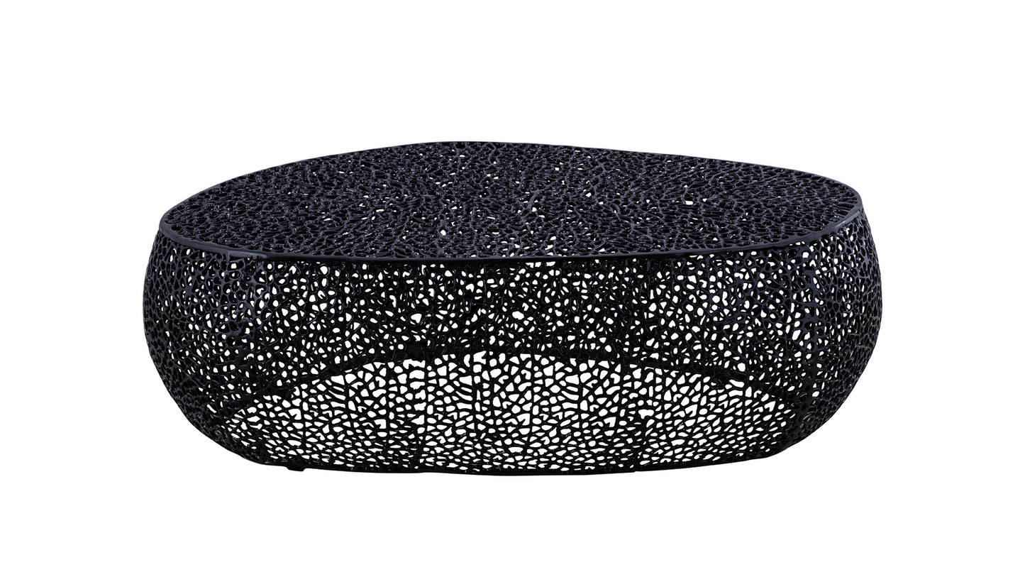 T3601-50 Oval Coffee Table Black