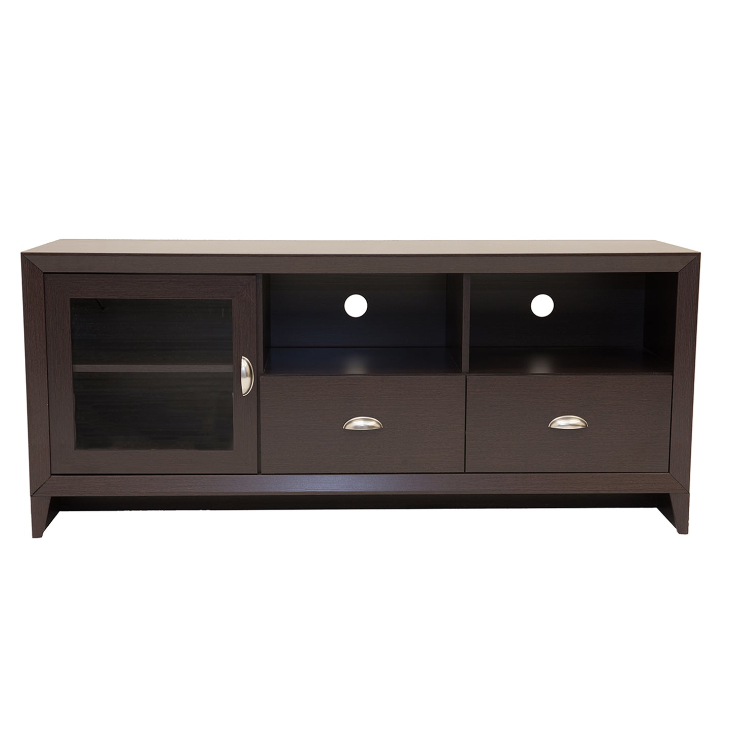 Techni Mobili Modern TV Stand with Storage for TVs Up To 60", Wenge