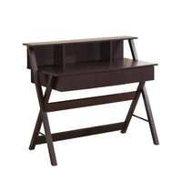 Techni Mobili Writing Desk with Storage, Wenge