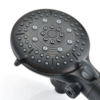 Classic High Pressure Single Handle 6 Function Rain shower Head with Handheld Shower (Valve Included)