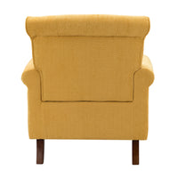 Galatea Armchair-MUSTARD