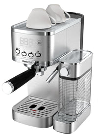 Geek Chef Espresso and Cappuccino Machine with Automatic Milk Frother,20Bar Espresso Maker for Home, for Cappuccino or Latte,with ESE POD filter, Stainless Steel, Gift for Coffee Lover Ban on Amazon