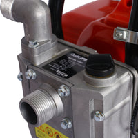 gasoline water pump,2s troke portable gas powered water transfer pump ,33cc 1.2HP 1inch