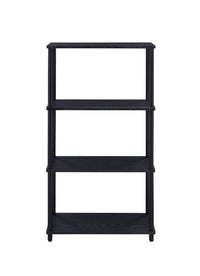 ACME Nypho Bookshelf, Black Finish 92739