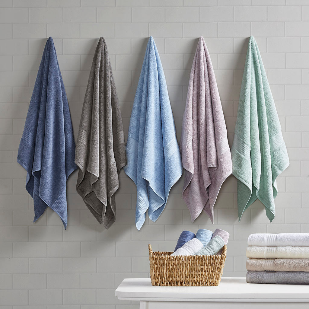 6 Piece Organic Cotton Towel Set