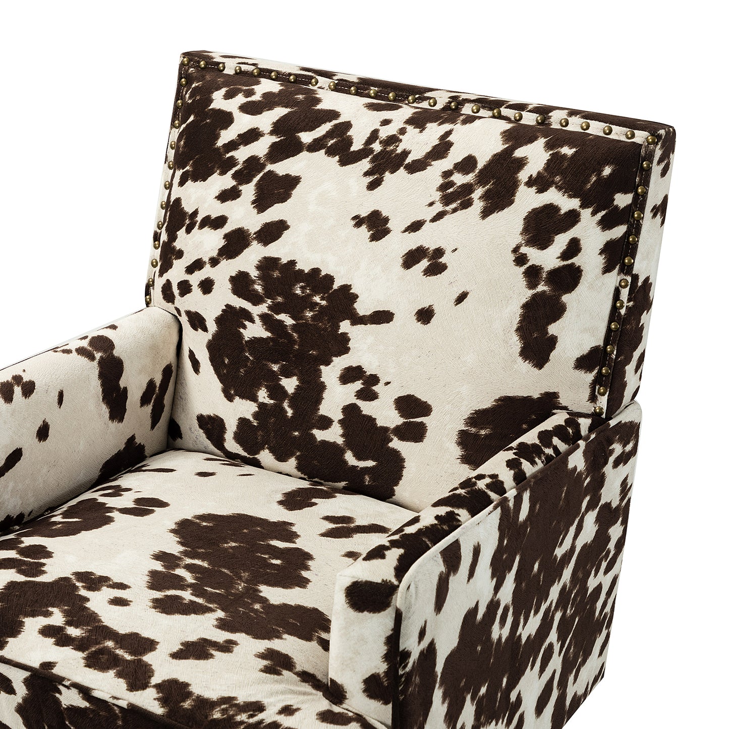 Asiab armchair-Cowhide print