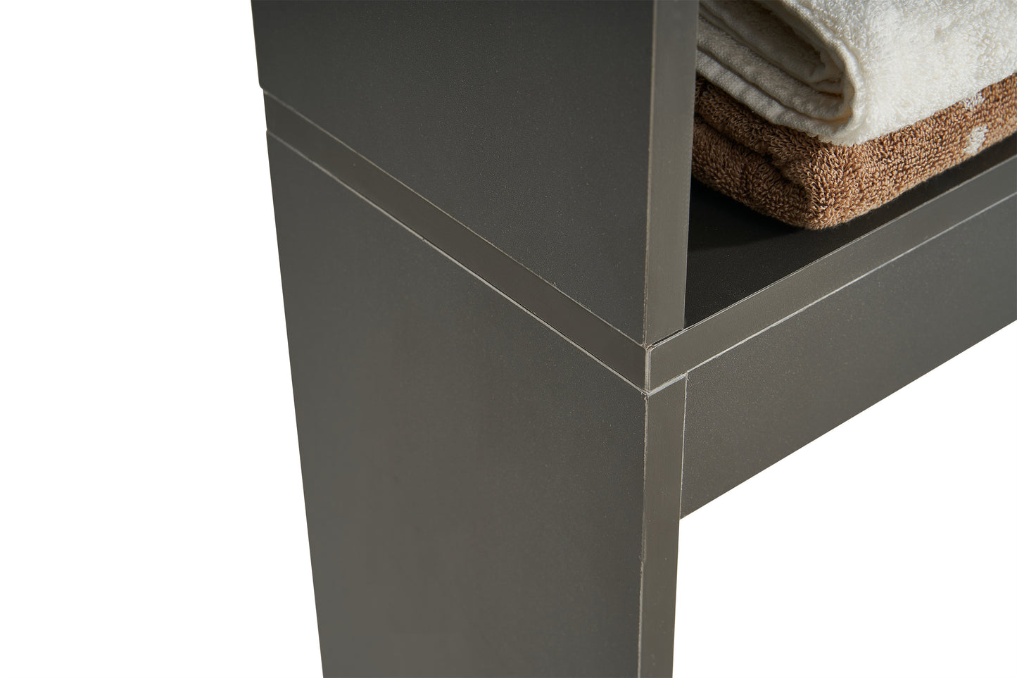 Home Bathroom Shelf Over-The-Toilet, Bathroom SpaceSaver, Bathroom, Tollilet storage cabinet, GRAY