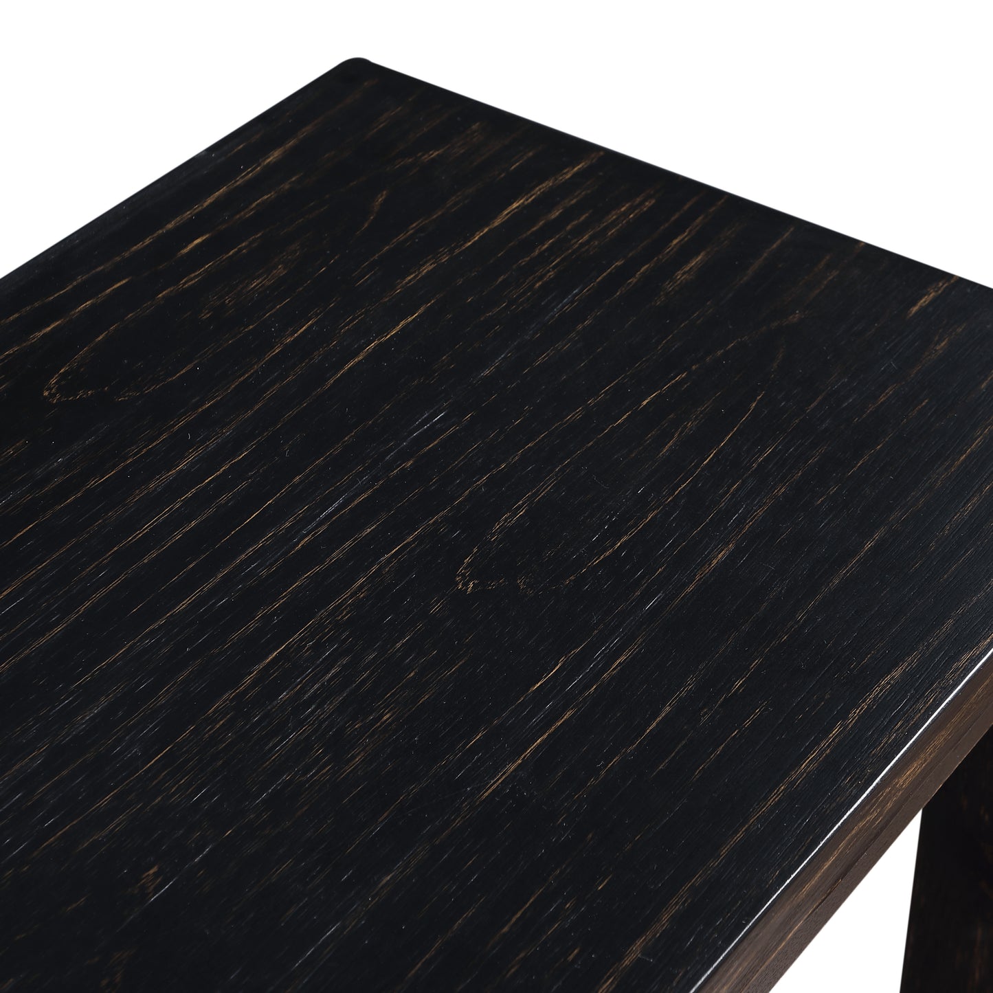 Modern minimalist high bar table, made of noble black and elegant appearance, with USB socket