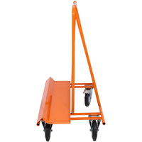 Heavy Duty Drywall Sheet Cart & Panel Dolly 1800lbs load capacity,panel service cart ,casters with brake