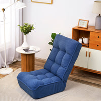 Single sofa reclining chair Japanese chair lazy sofa tatami balcony reclining chair leisure sofa adjustable chair