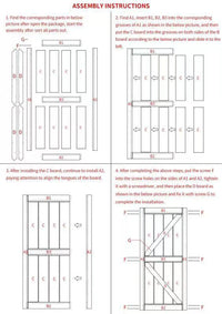 CRAZY ELF 24" x 84" "K" Style Wood Primed Standard Barn Door Slab, DIY Unfinished Solid Wood Paneled Door, Interior Single Door Slab, Pre-Drilled Ready to Assemble