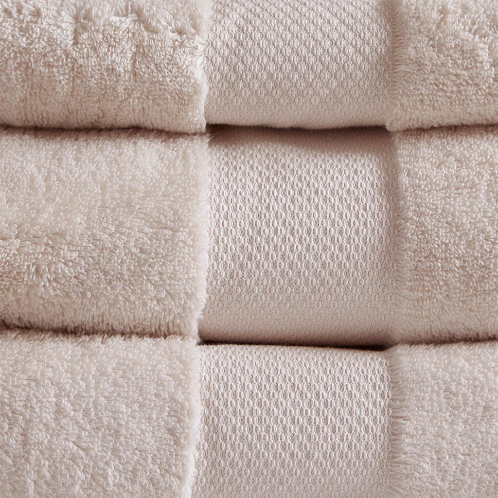 Cotton 6 Piece Bath Towel Set