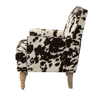 Asiab armchair-Cowhide print