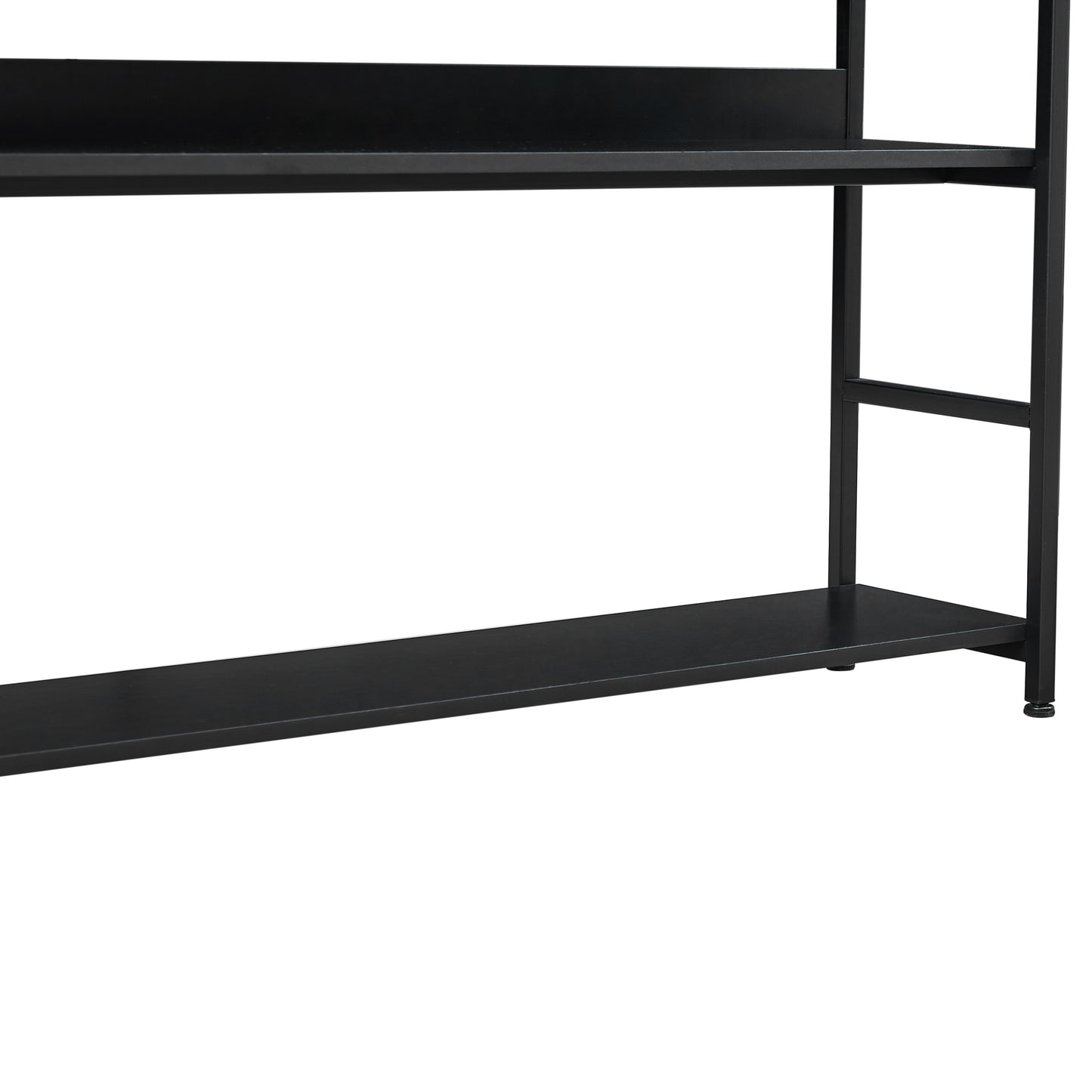 [VIDEO] 5-Tier Home Office Bookcase Open Bookshelf Storage Large 5 Shelf Bookshelf Furniture with Metal Frame, Black