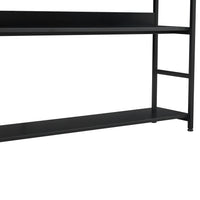 [VIDEO] 5-Tier Home Office Bookcase Open Bookshelf Storage Large 5 Shelf Bookshelf Furniture with Metal Frame, Black