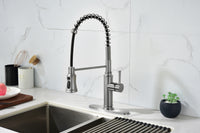 Touch Kitchen Faucet with Pull Down Sprayer Commercial Kitchen Faucet with Dual Function Pull-Down