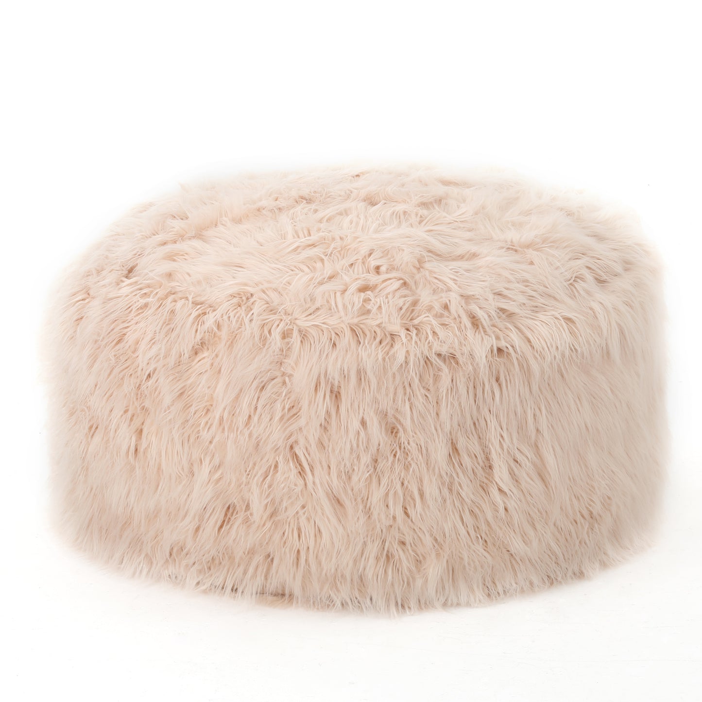 5 Ft  Long Faux Fur Beanbag