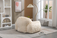 Bean Bag Chair Lazy Sofa Bean Bag Chair Adult, Teen High Density Foam Padded Modern Accent Chair Comfortable Living Room, Bedroom Chair