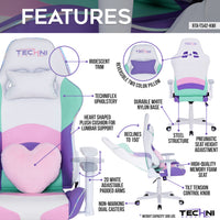 Techni Sport TS-42 Office-PC Gaming Chair, Kawaii