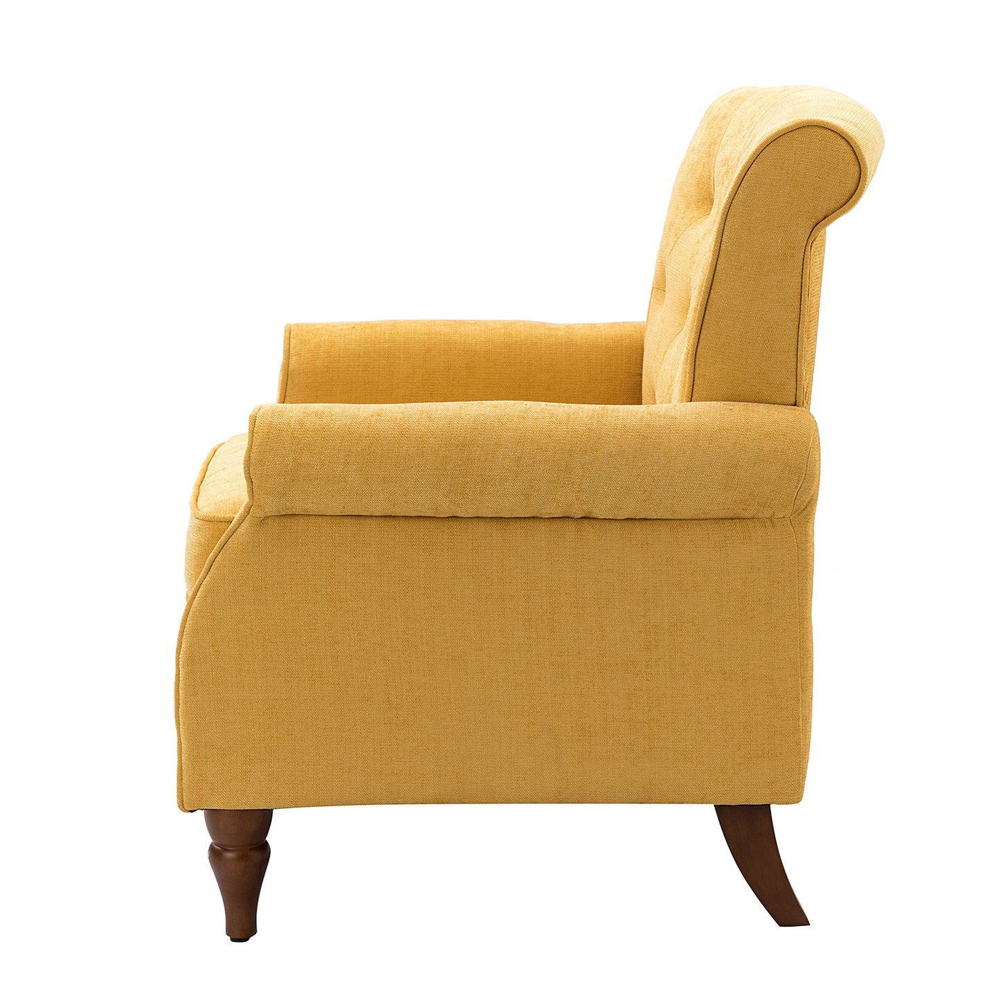 Galatea Armchair-MUSTARD