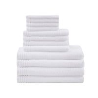 100% Cotton Quick Dry 12 Piece Bath Towel Set