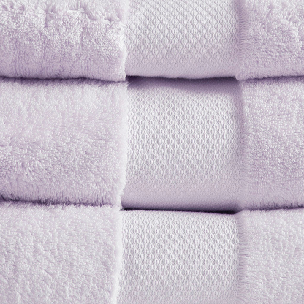 Cotton 6 Piece Bath Towel Set