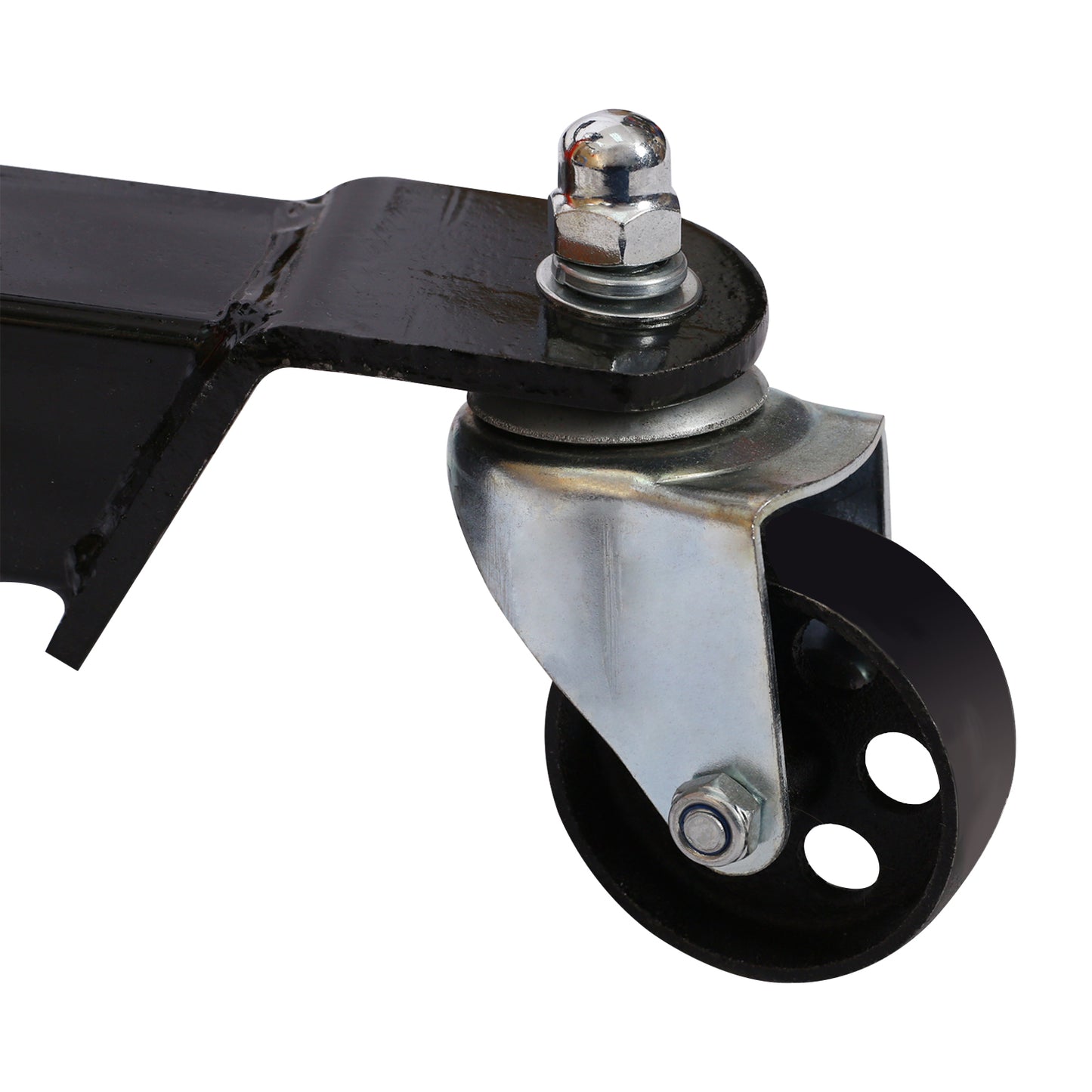 1660lbs Transmission Jacks , Hydraulic Transmission Jack 2 Stage Hydraulic w/ 360° for car lift 0.75 Ton