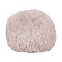 Hawley Faux Fur 3 Ft. Bean Bag, Lavender